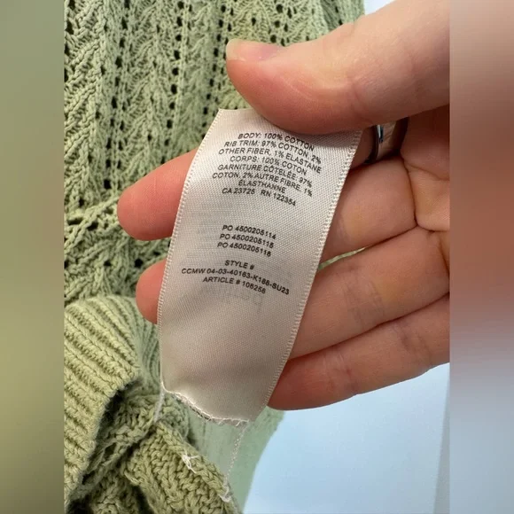 Aritzia Wilfred Reverence Crochet Knit Cardigan - Picture 6 of 6